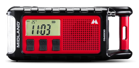 Midland ER 300 Pro Litowo-jonowa (Li-Ion) 10000 mAh Czarny, Czerwony