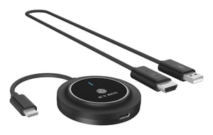 ICY BOX IB-WL101 bezprzewodowy system prezentacji HDMI / USB Type-C Klucz sprzętowy