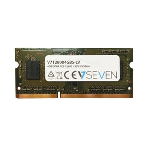 V7 V7128004GBS-DR-LV minnesmodul 4 GB 1 x 4 GB DDR3 204-stifts SO-DIMM