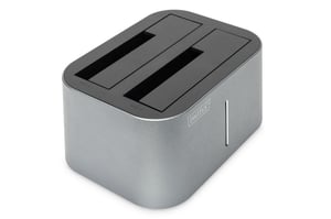 Digitus Dockingstation mit zwei 2,5"/3,5" SATA-Festplatten und USB 3.0