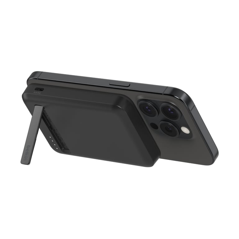 фото Зовнішній акумулятор (павербанк) Belkin BoostCharge Pro 10K 10000mAh 15W Black (BPD006BTBK)