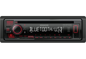 Kenwood KDC-BT440U radio samochodowe Czarny 50 W Bluetooth