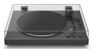 Sony PS-LX3BT Plattenspieler mit Riemenantrieb, schwarz, automatisch