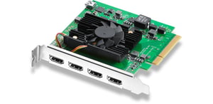 Blackmagic Design BM-BDLKDVQDHDMI4K videokort för inspelning, internt PCIe