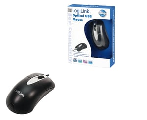 LogiLink Mouse optical USB myszka Biuro USB Typu-A Optyczny 800 DPI