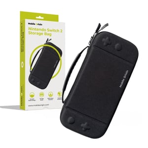 Mobile Origin MO-NS2-SB pokrowiec na przenośne konsole do gry Torba do przenoszenia Nintendo Termoplastyczny elastomer Czarny