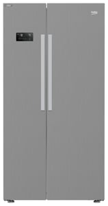 Beko GNE64021XB kyl- och frysskåp med öppning på båda sidor, fristående, 580 l, rostfritt stål