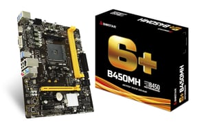 Biostar B450MH płyta główna AMD B450 Socket AM4 micro ATX