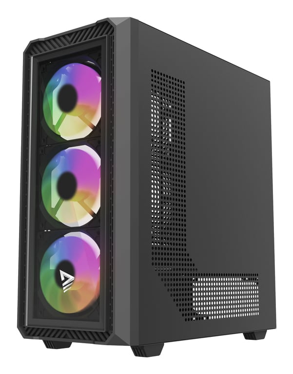 Savio Noctis Glass RGB Sześcian Czarny