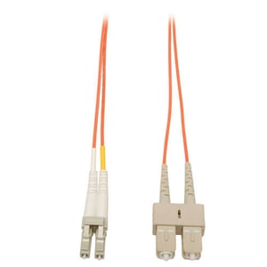 Tripp Lite N516-05M kabel InfiniBand / światłowodowy 5 m 2x LC 2x SC OFNR Pomarańczowy