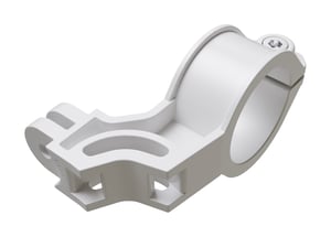 Mikrotik QMP-LDF Montageset, weiß, zusammengebaut, Kunststoff