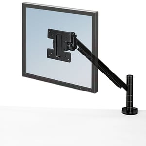 Fellowes 8038201 Monitorhalterung/-ständer 53,3 cm (21") Schreibtisch Schwarz, Perlweiß