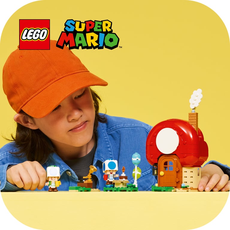 LEGO Super Mario Toad i domówka