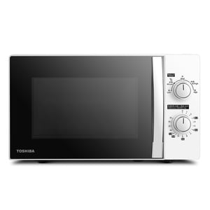 Toshiba MWP-MM20P(WH) Microwave Oven, White, Countertop Solo Microwave 20 l 700 W