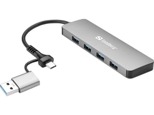Sandberg USB-C/A-zu-4xUSB-3.0-Hub