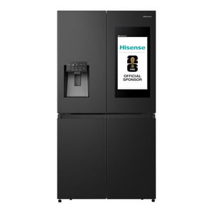 Hisense RQ760N4IFE kyl- och frysskåp med öppning på båda sidor, fristående, 577 l, svart