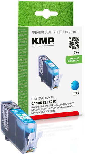 KMP C74 nabój z tuszem 1 szt. Cyjan