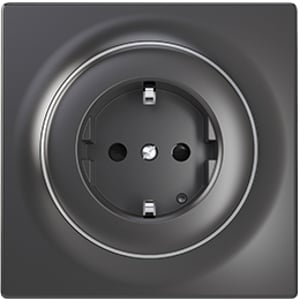Fibaro FGWSONF-011-8 gniazdko elektryczne Typu F Czarny