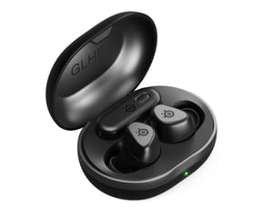 Steelseries Arctis Gamebuds Trådlöst in-ear-headset för gaming med Bluetooth, svart