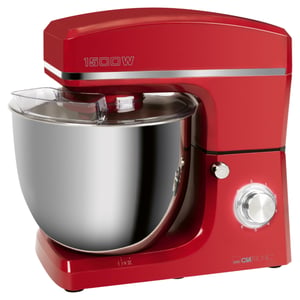 Clatronic KM 3765 matberedare 1500 W 10 l Röd, Rostfritt stål
