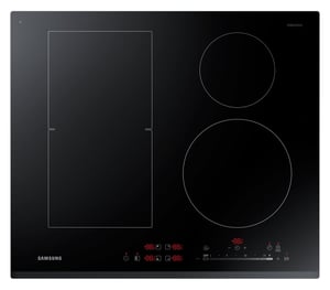 Samsung NZ64K5747BK Cooktop, Black, Built-in, 4-Zone Induction Cooktop