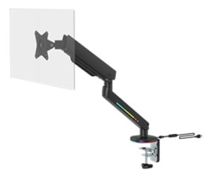 Deltaco GAM-134 Monitor Mount / Stand, 81.3 cm (32"), Desk, Black