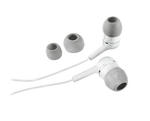 Trust In-Ear Headphones for tablets - White Wired In-Ear Headphones for Music, White