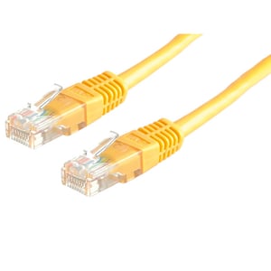 ROLINE 21.15.0552 Network Cable, Yellow, 3 m, Cat5e U/UTP (UTP)