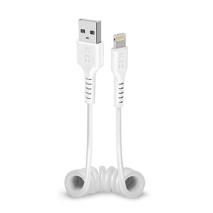 SBS TECABLEUSBIP589SW Lightning-Kabel, weiß