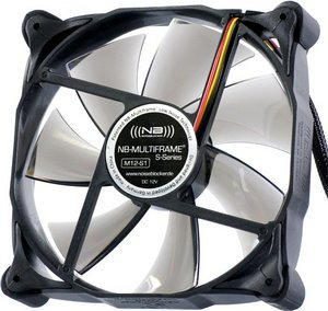 Noiseblocker Multiframe M12-1 Obudowa komputera Wentylator 12 cm Czarny