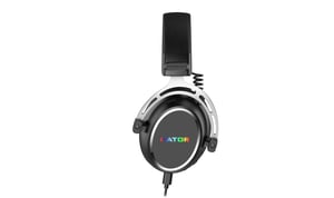 HATOR Hypergang 3 USB-Headset, kabelgebunden und kabellos, Kopfbügel, Gaming, USB Typ C / USB Typ A, Bluetooth, schwarz