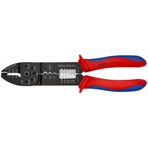 Knipex 97 32 240 kabelpress Verktyg för kabelsättning Svart, Blå, Röd
