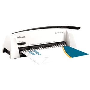 Fellowes Starlet 2+ Binder, Gray, White