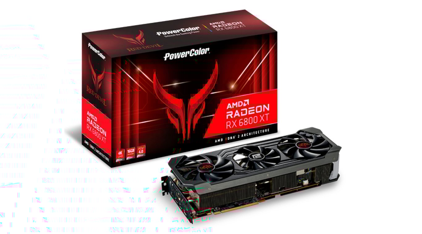 『PowerColor AMD Radeon RX6800XT PowerColor Red Devil AXRX 6800XT 16GBD6-3DHE/OC karta