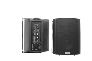 Vivolink VLSP65AB 2-Wege-Lautsprecher, schwarz, kabelgebunden, 60 W