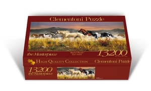 Clementoni „Band of Thunder“ Puzzle, 13.200 Teile. Tiere