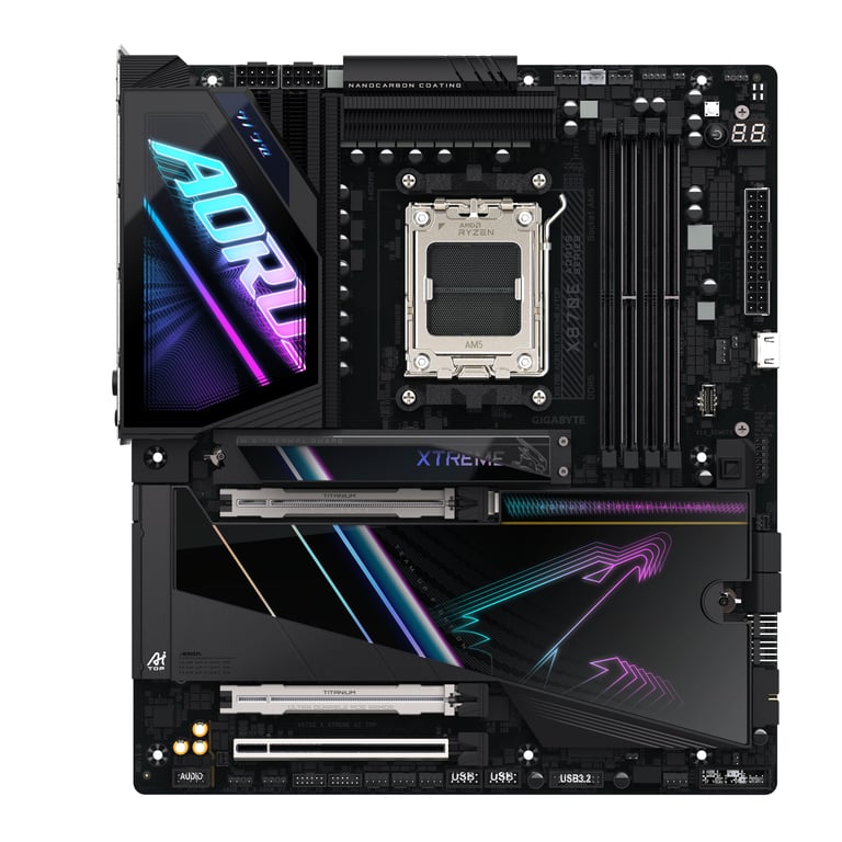 фото Материнська плата Gigabyte X870E Aorus Xtreme AI TOP