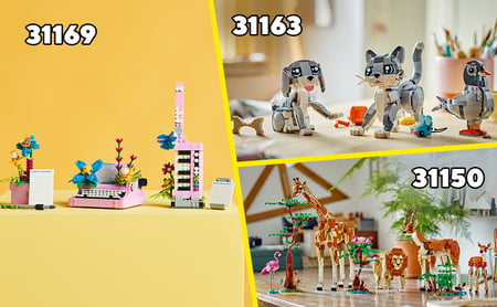 LEGO Creator Dzikie zwierzęta: rodzina pand