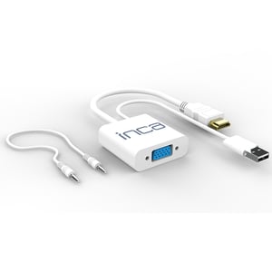 Inca IVTH-01 zewnętrzna karta graficzna usb Biały