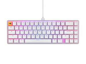 Glorious Gaming GMMK 2 USB-Tastatur, US-amerikanische internationale Tastenbelegung, weiß