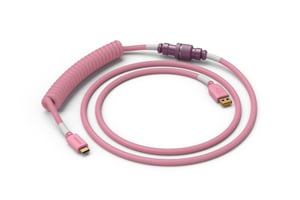 Glorious Gaming Coiled Rosa 1,37 m