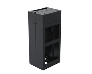 Ergonomic Solutions SpacePole Kiosk SPK211-02 POS System Accessory Center Module Black Metal