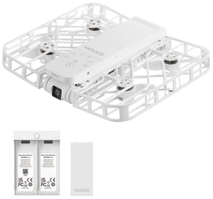 HOVERAir X1 Combo 4 wirn. Quadcopter 2704 x 1520 px 1050 mAh Biały