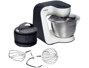 Bosch MUM54A00 Food Processor 900 W 3.9 L Black, Silver, White