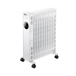 Midea NY2311-20MRE Heizkörper, Innenbereich, Weiß, 2300 W, elektrischer Öl-Raumheizkörper