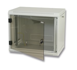 Triton 19" Rack Wall-mount 9U/400 Removable side Szafa wisząca Szary