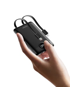 VEGER C11 Lithium-Polymer-Powerbank (LiPo) 10000 mAh Schwarz