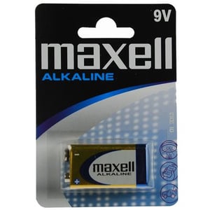 Maxell Alkaline Jednorazowa bateria 9V Alkaliczny