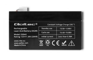 Qoltec 53072 akumulator Ołowiany (VRLA) 6 V 7,2 Ah