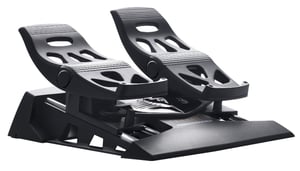 Thrustmaster T.Flight Rudder Pedals Black USB Pedals for PC, PlayStation 4, and Xbox